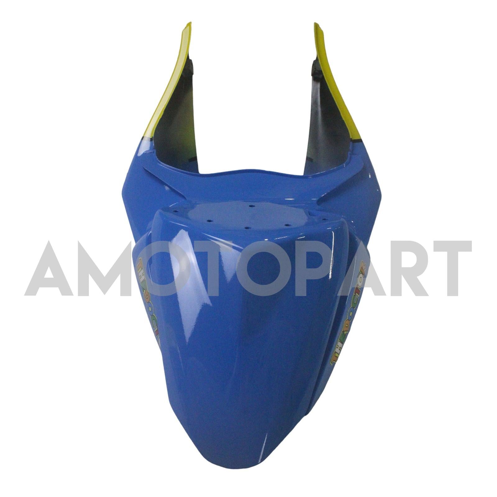 Amotopart Kawasaki 2009-2012 ZX6R 636 Blue&Yellow Monster Fairing Kit