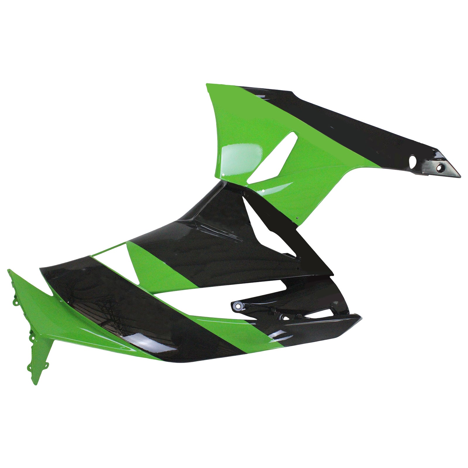 Amotopart Kawasaki 2009-2012 ZX6R 636 Green Style2 Failing Kit