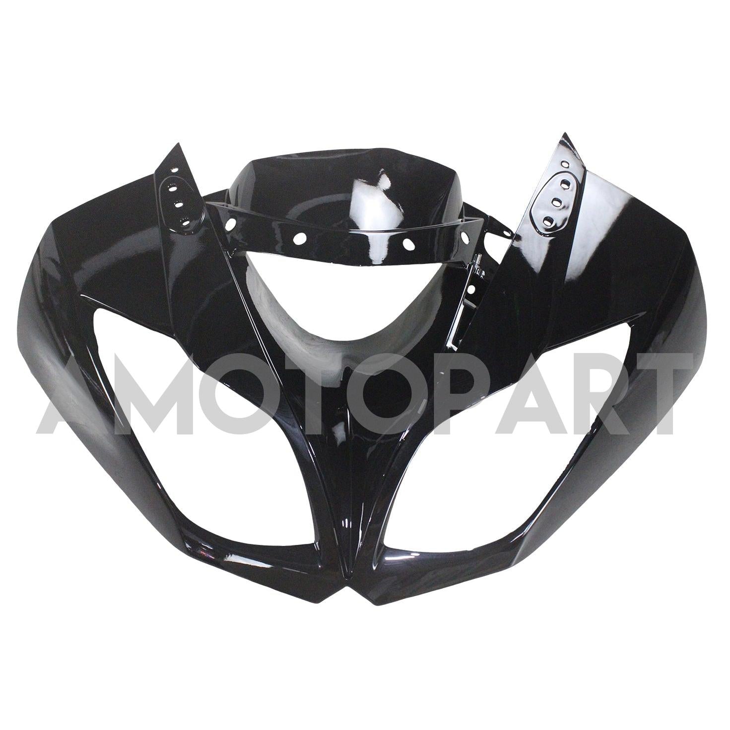 AMOTOPART KAWASAKI ZX6R 636 2009-2012 MATTE BLACK Fairing Kit