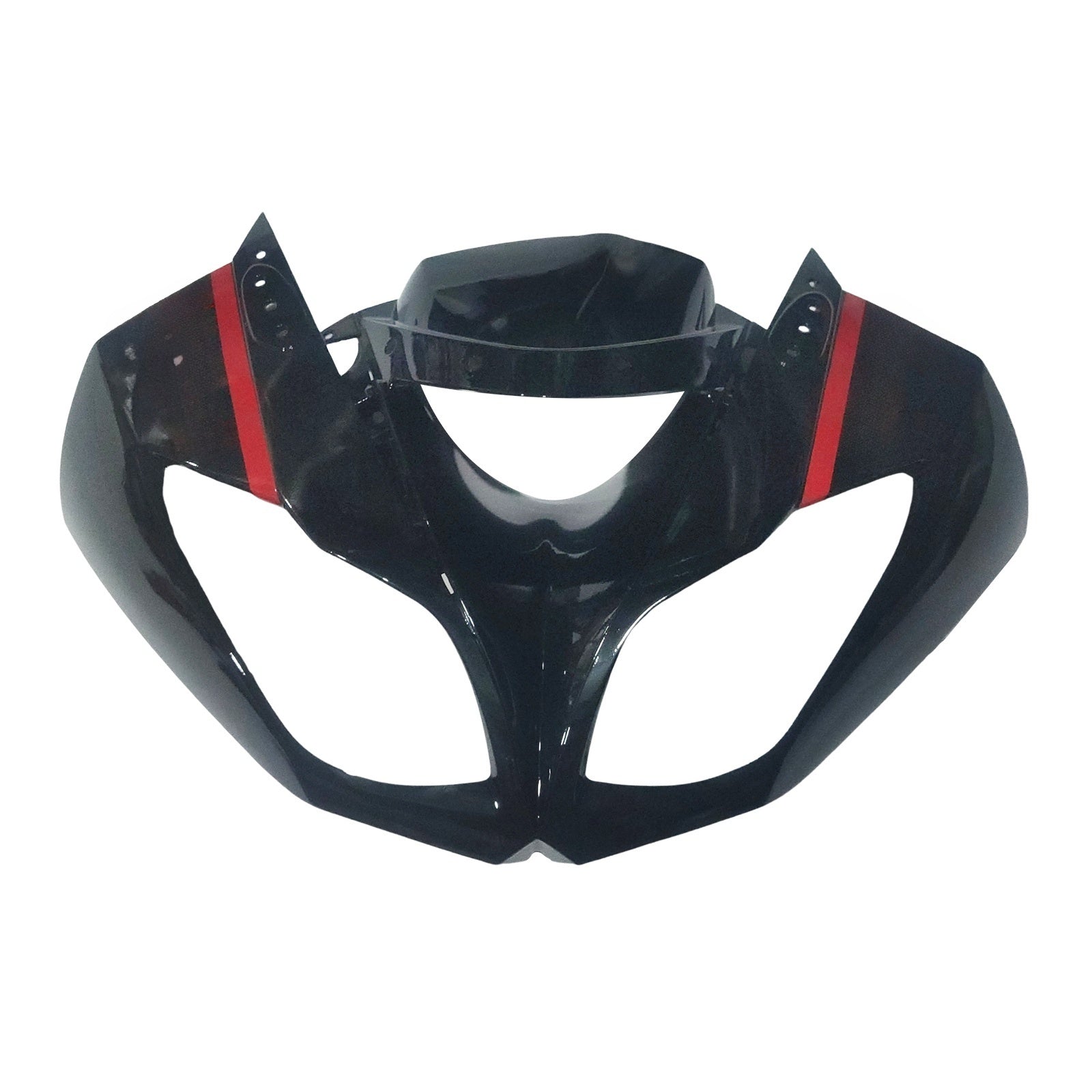 Amotopart Kawasaki 2009-2012 ZX6R 636 Red & Black Fairing Kit