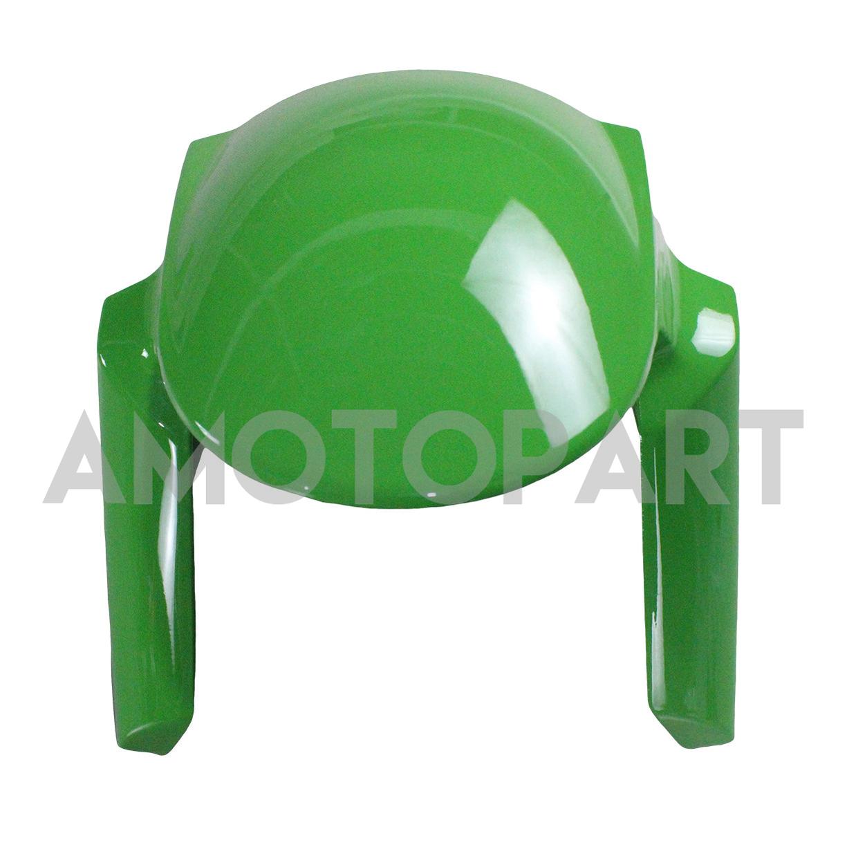 Amotopart Kawasaki 2009-2012 ZX6R 636 グリーン&ブラック Style3 フェアリングキット