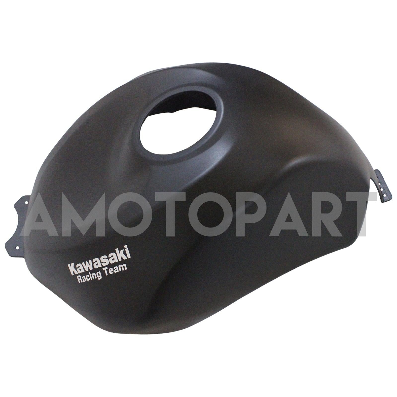 Amotopart Kawasaki 2009-2012 ZX6R 636 Green&Black Style2 Fairing Kit