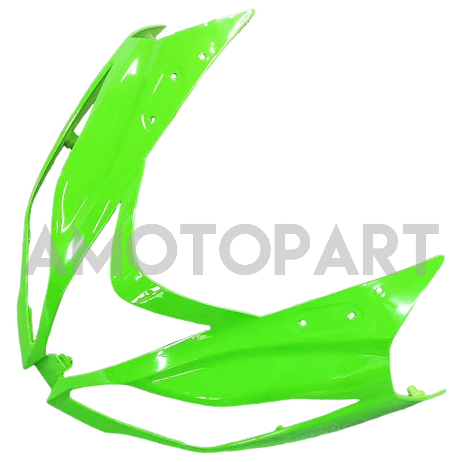 Amotopart Kawasaki ZX6R 636 2013-2018 Green&Black Fairing Kit