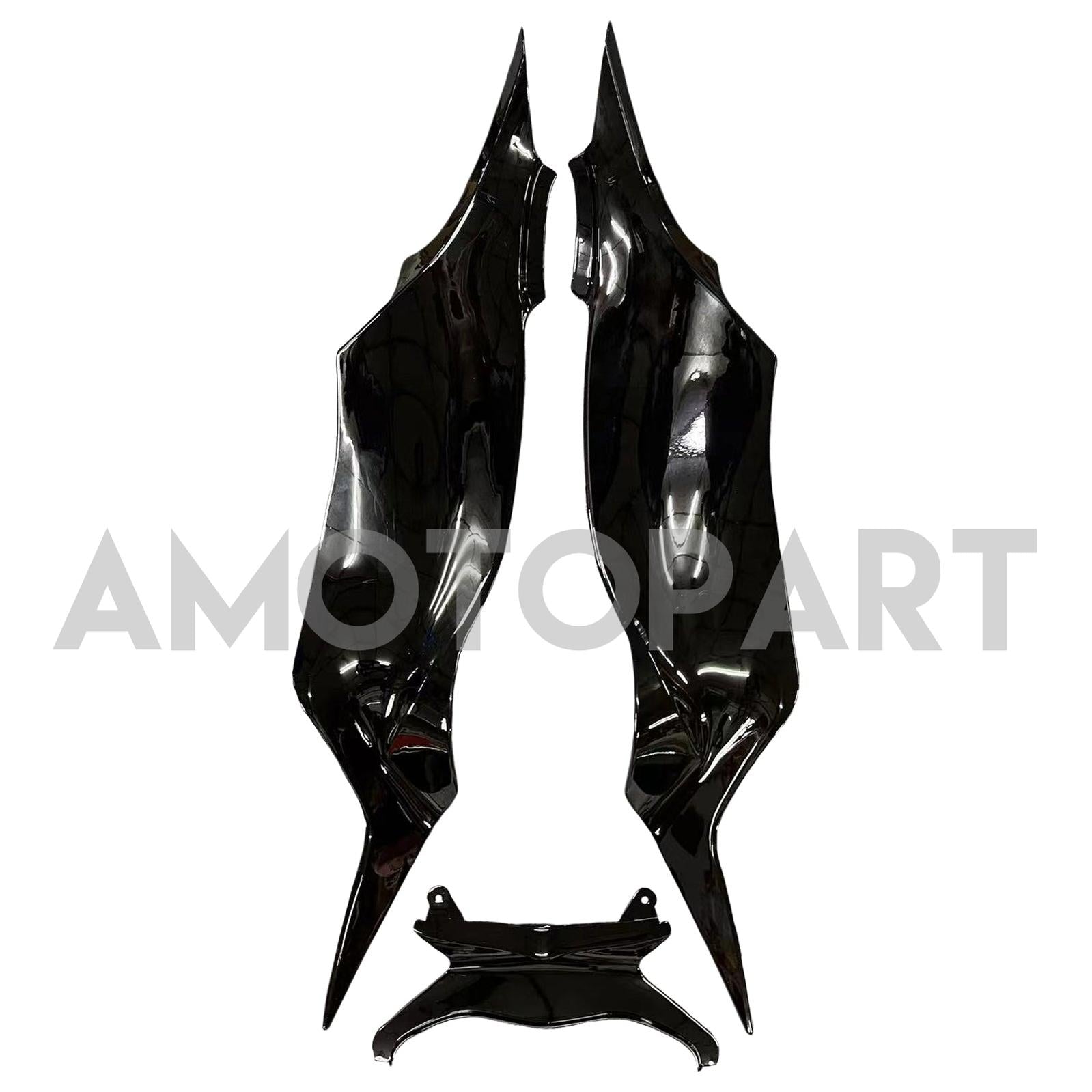 Amotopart Kawasaki 2013-2018 ZX6R 636 Green Black Fearing Kit