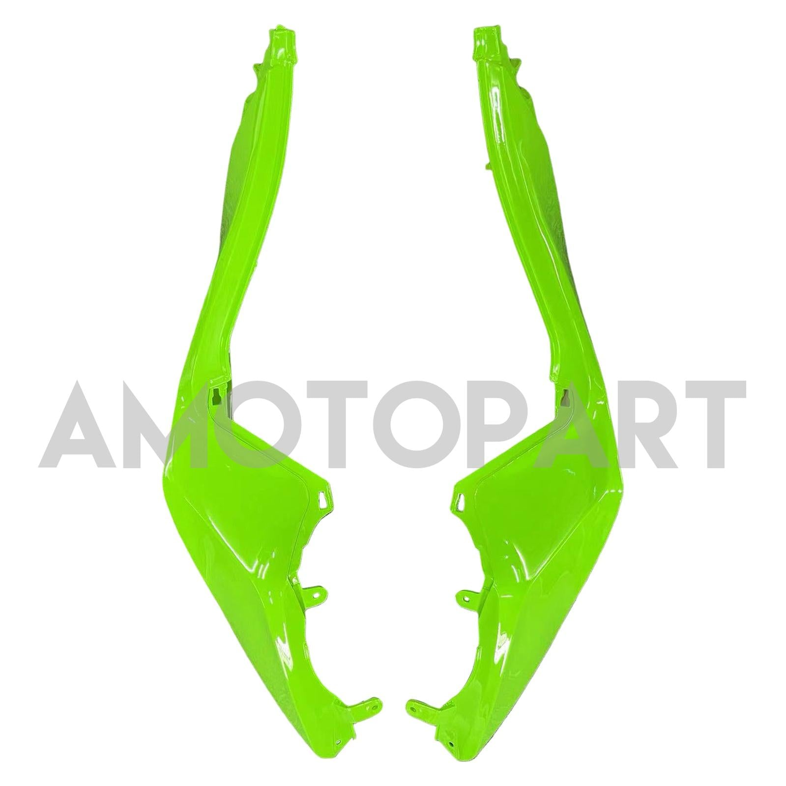 Amotopart Kawasaki 2013-2018 ZX6R 636 Green Black Fearing Kit