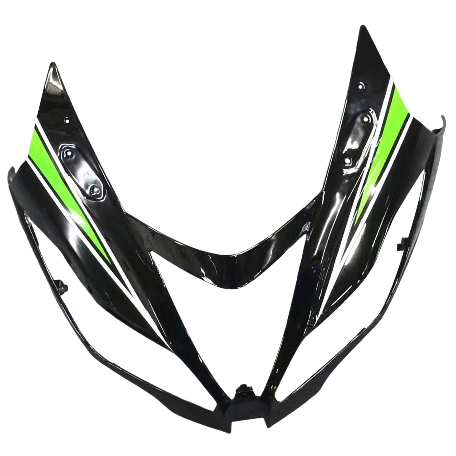 Amotopart Kawasaki ZX6R 636 2013-2018 Vert&BKit de carénage Style3 manquant