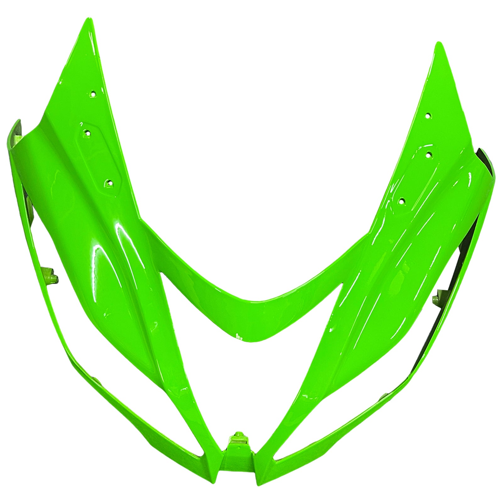 Amotopart Kawasaki ZX6R 636 2013-2018 グリーン&ブラック Style2 フェアリングキット