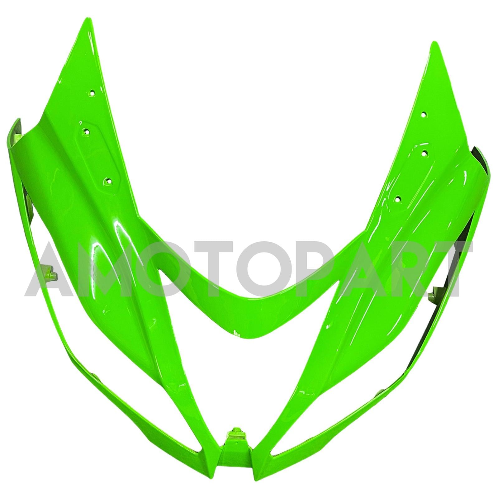 Amotopart Kawasaki ZX6R 636 2013-2018 Green&Black Style2 Fairing Kit
