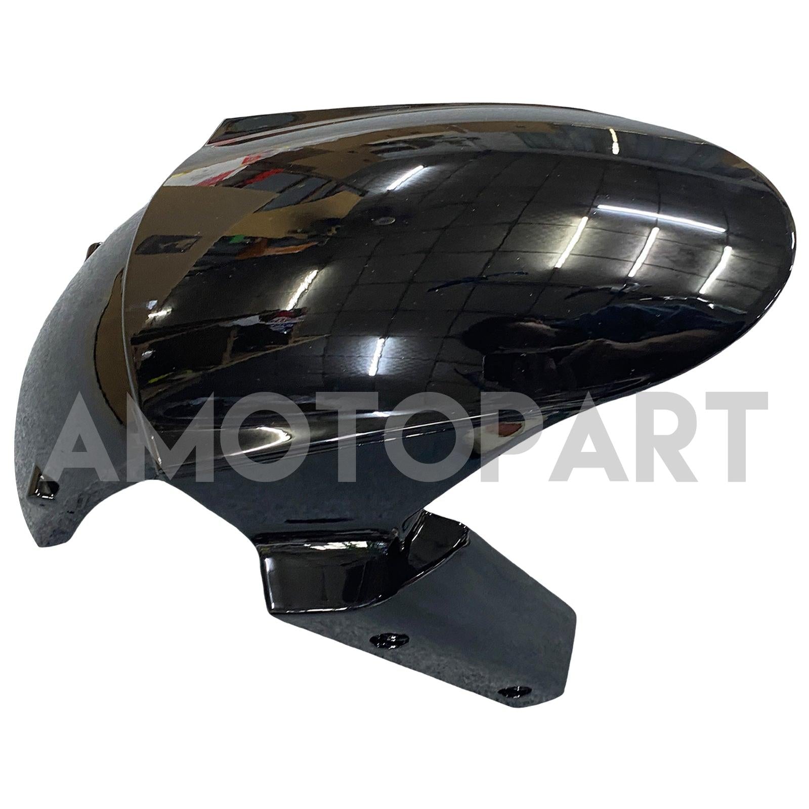 Amotopart Kawasaki ZX6R 636 2013-2018 グリーン&ブラック Style4 フェアリングキット