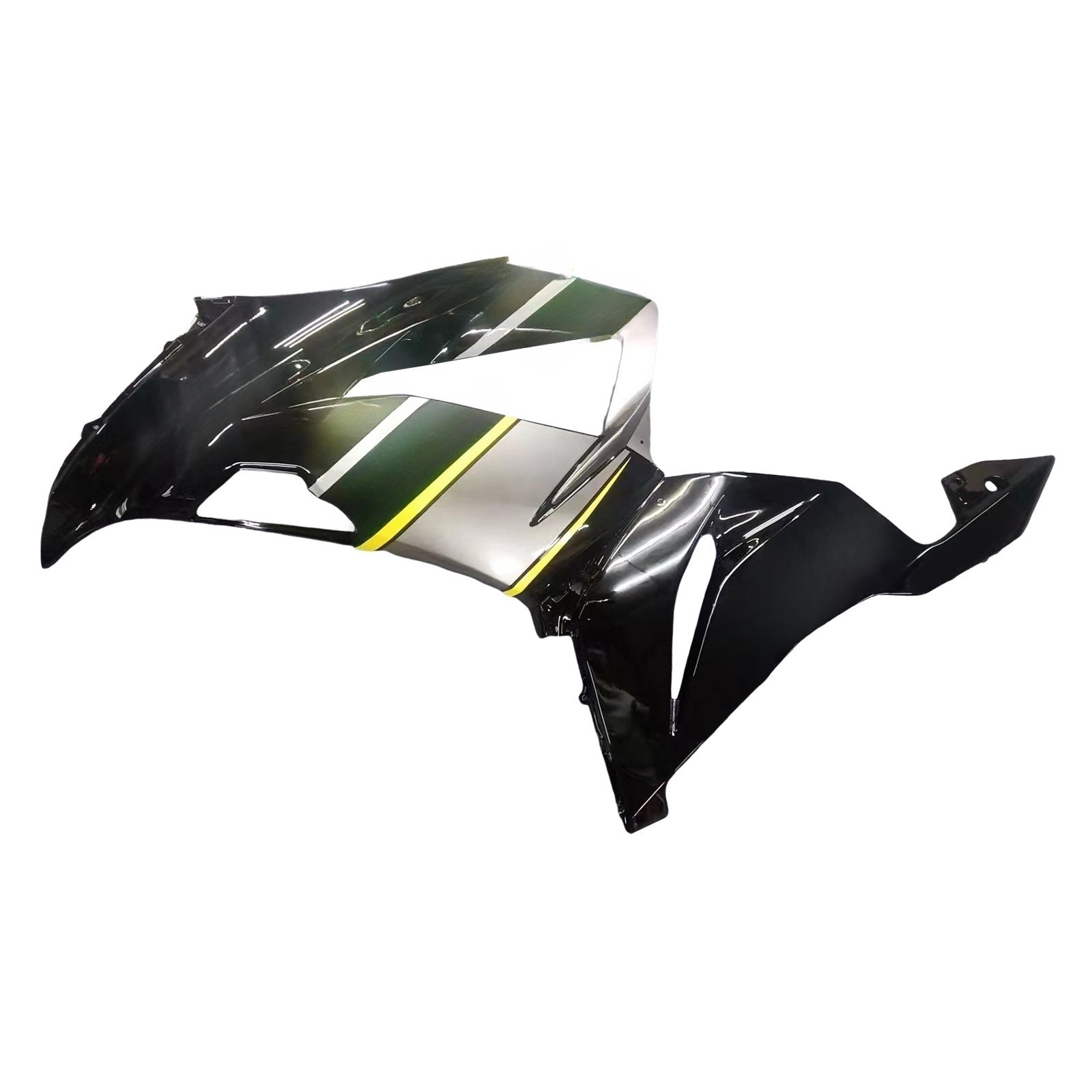 Amotopart Kawasaki ZX6R 636 2013-2018 Green&Black Style5 Fairing Kit