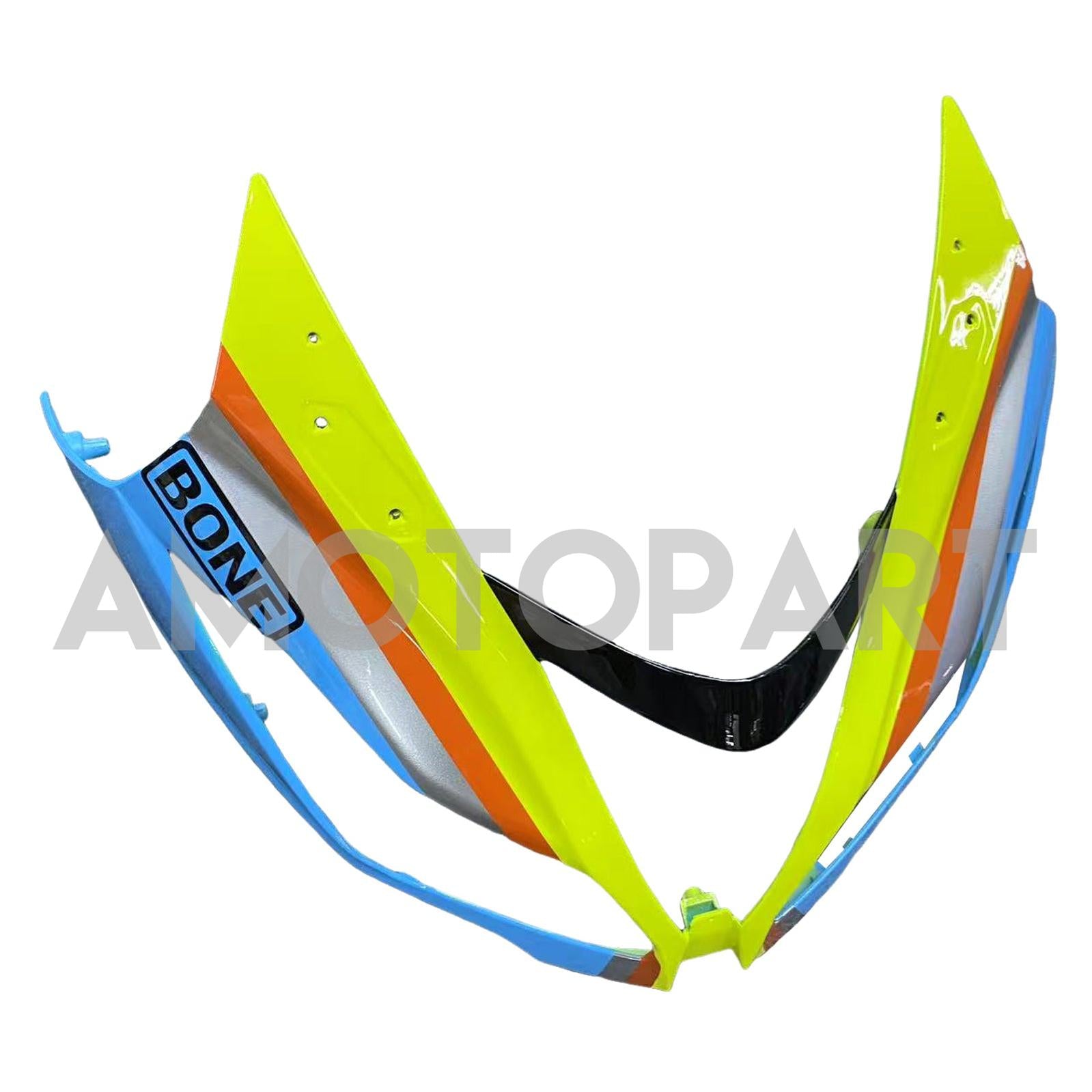 Amotopart Kawasaki ZX6R 636 2013-2018 Blue&Yellow Fairing Kit