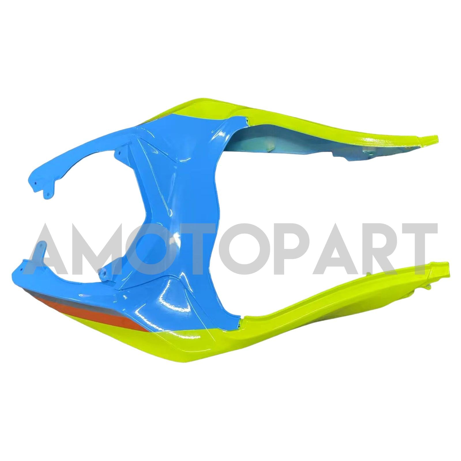Amotopart Kawasaki ZX6R 636 2013-2018 Blue&Yellow Fairing Kit