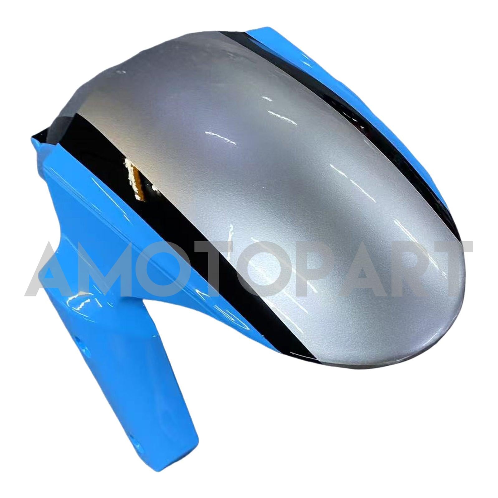 Amotopart Kawasaki ZX6R 636 2013-2018 Blue&Yellow Fairing Kit