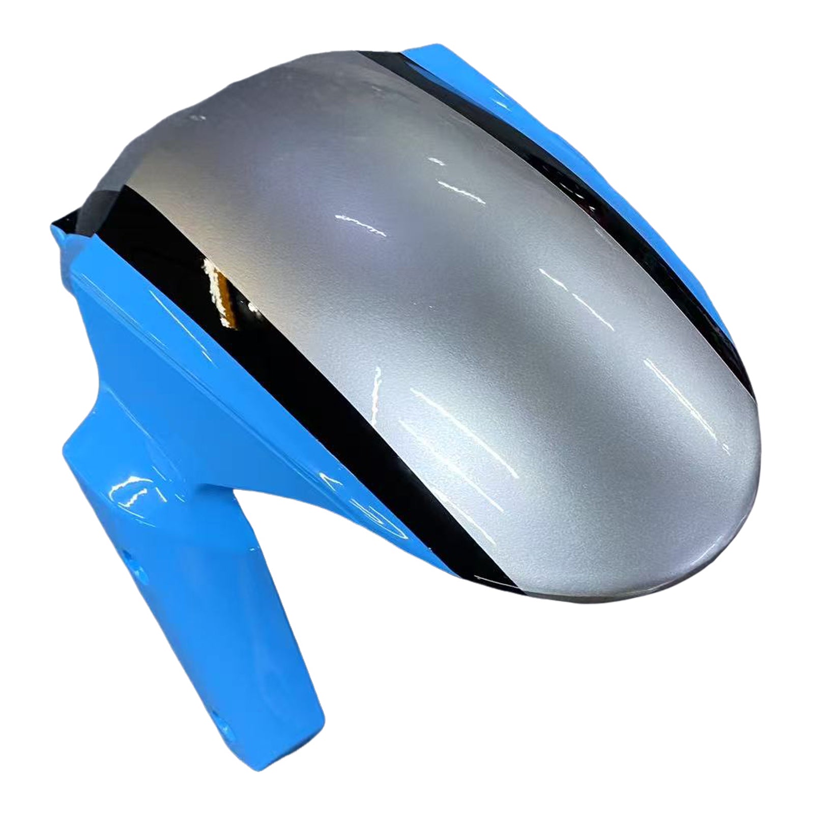 Amotopart Kawasaki ZX6R 636 2013-2018 Bleu&Kit de carénage jaune