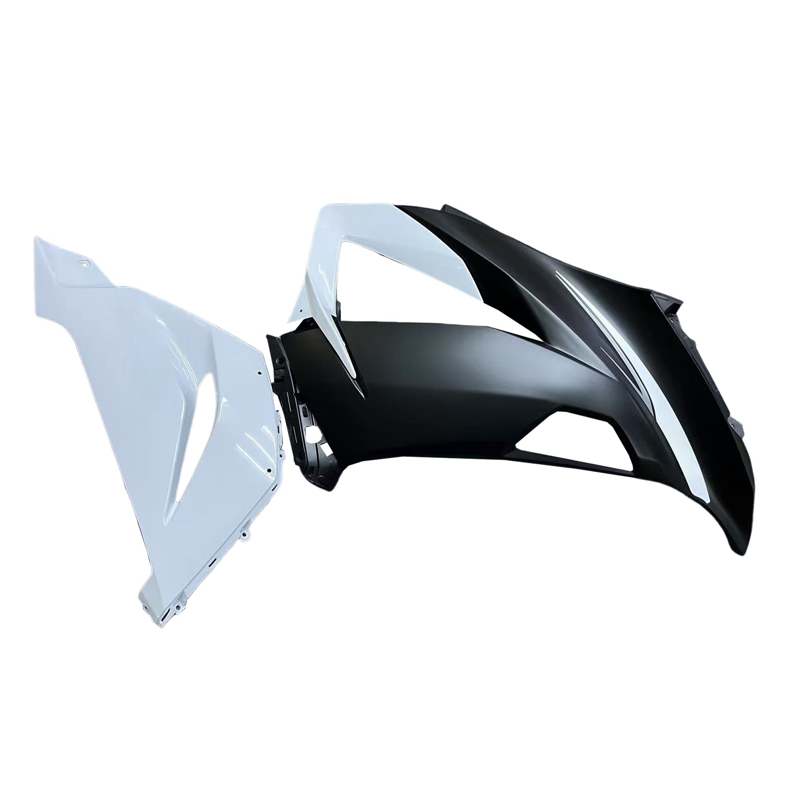 AMOTOPART KAWASAKI ZX6R 636 2013-2018 WIT & BLAC