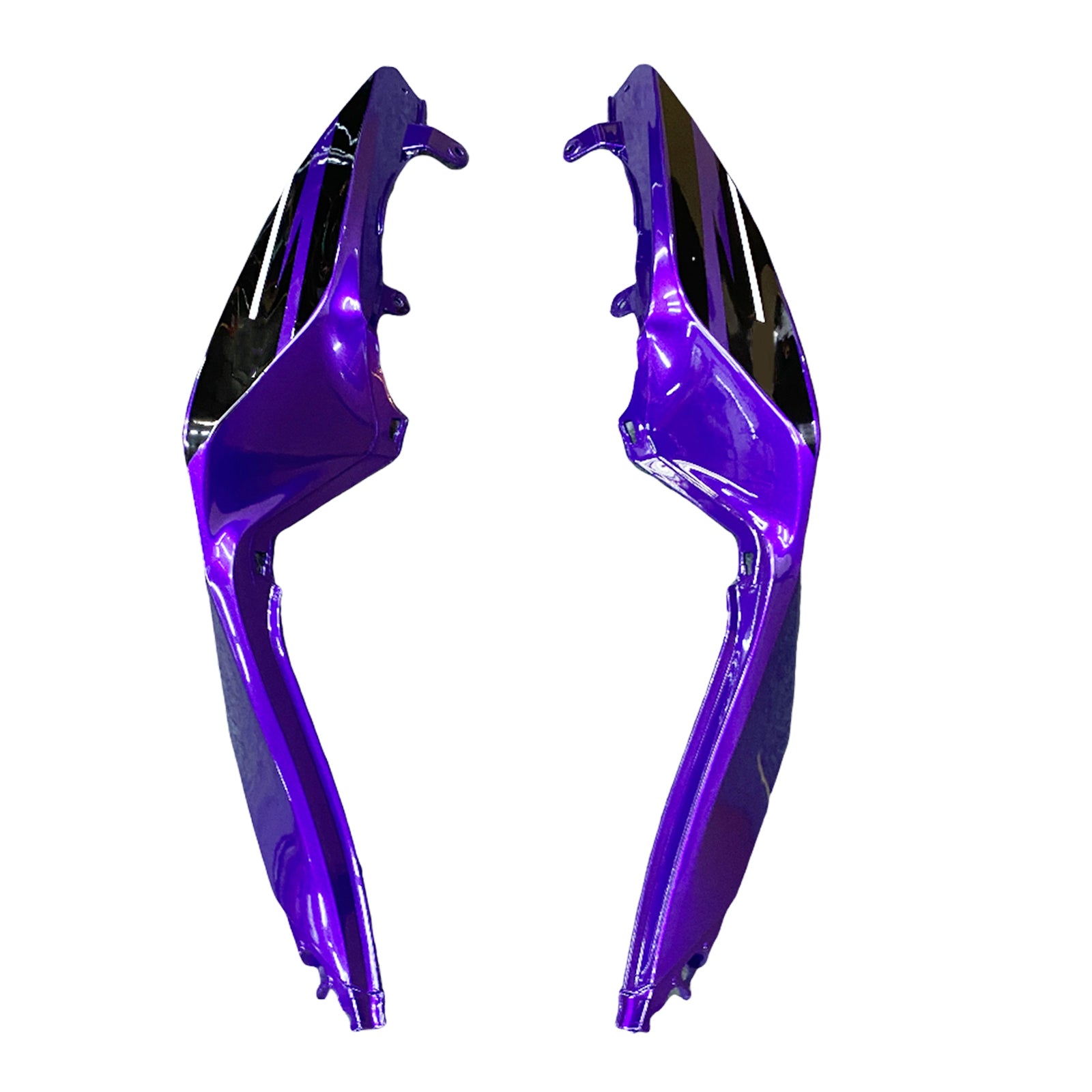 Amotopart Kawasaki ZX6R 636 2013-2018 Purple & Black Fairing Kit