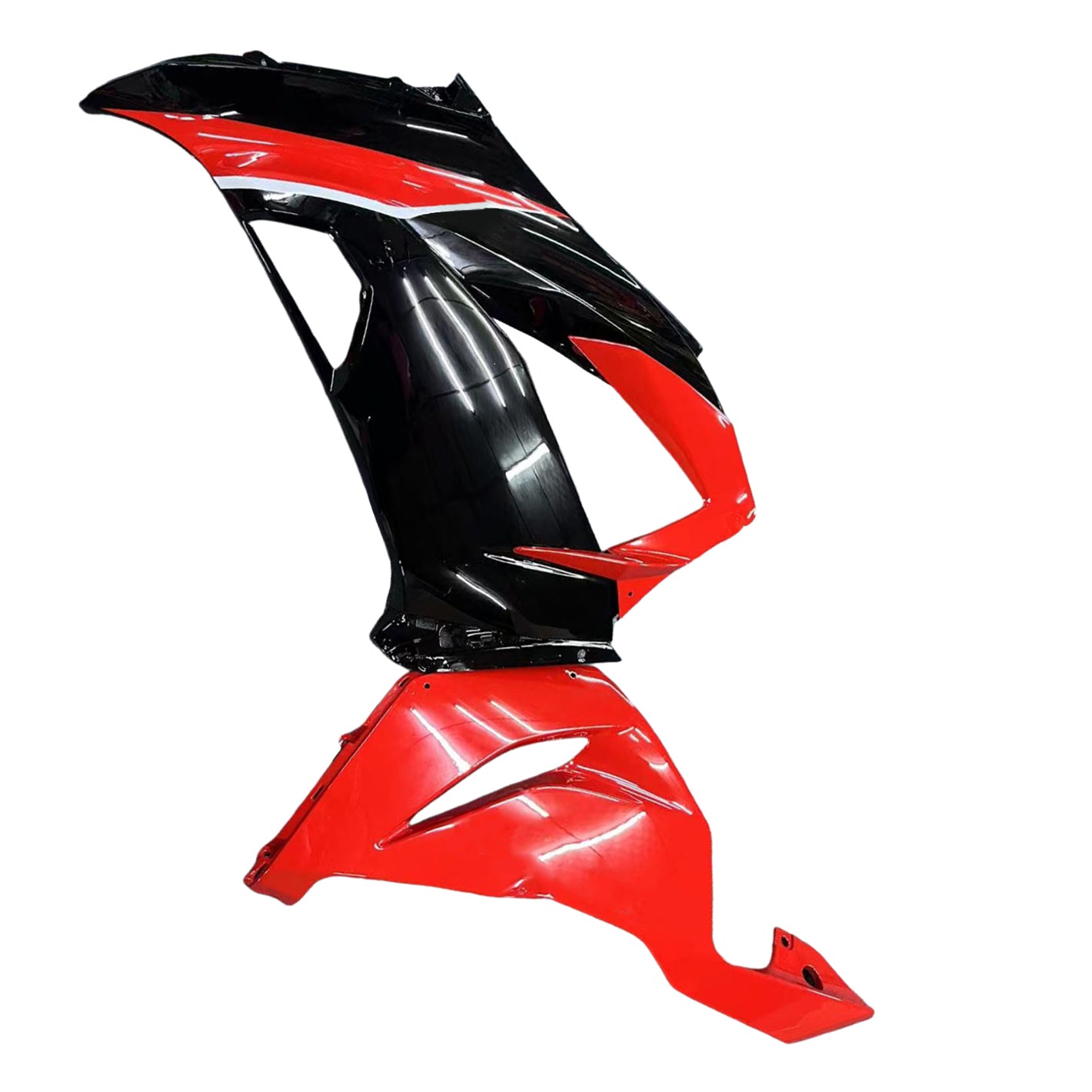 Amotopart 2013-2018 Kawasaki ZX6R 636 Red Black Fairing Kit