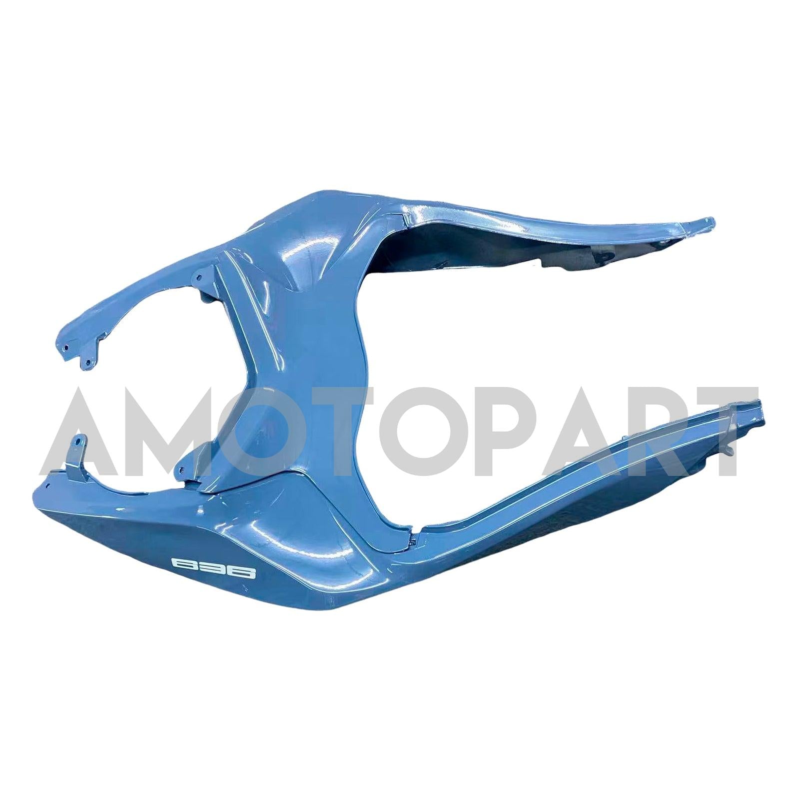 Amotopart 2013-2018 Kawasaki ZX6R 636 Black Gray Fairing Kit