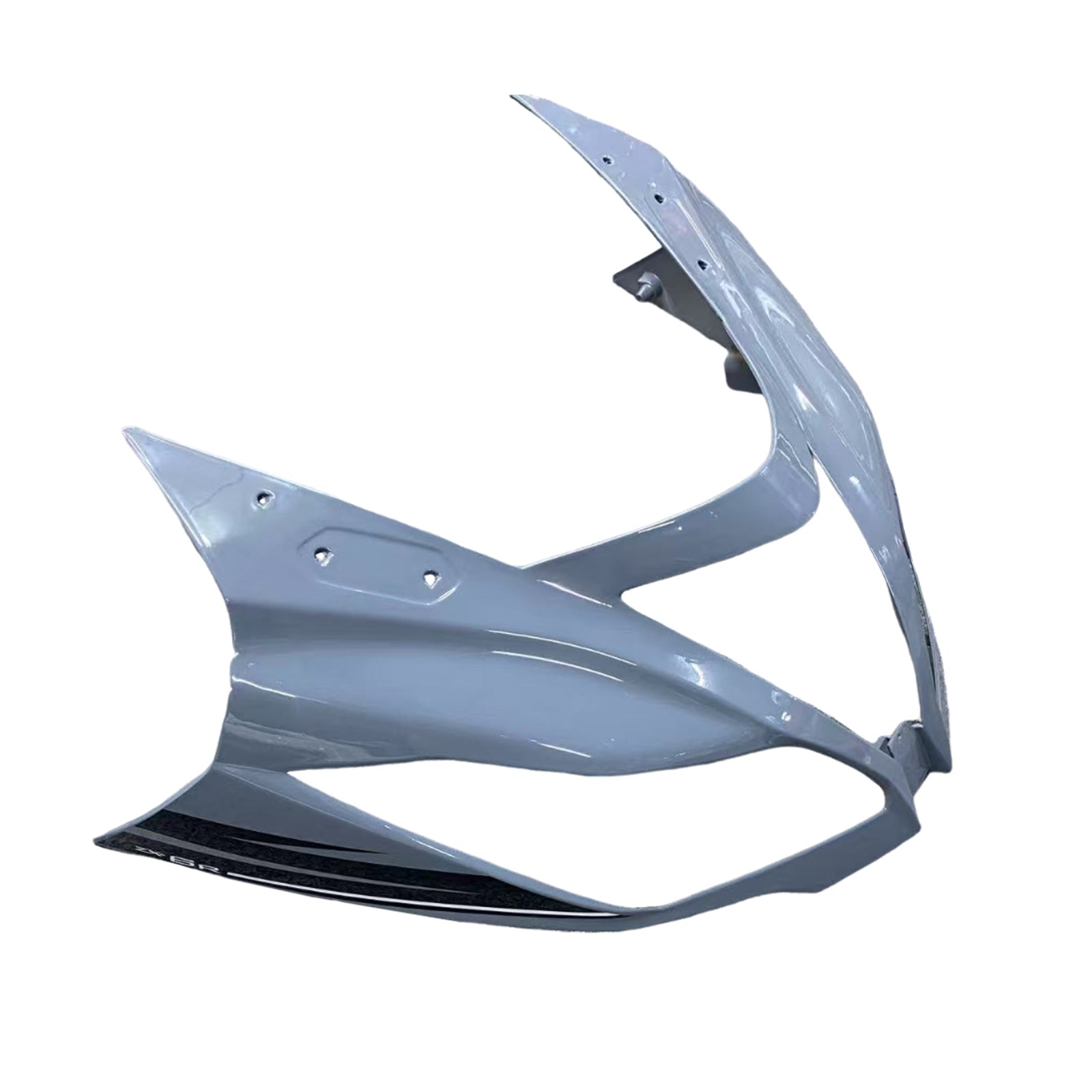 Amotopart 2013-2018 Kawasaki ZX6R 636 Gray Black Fairing Kit