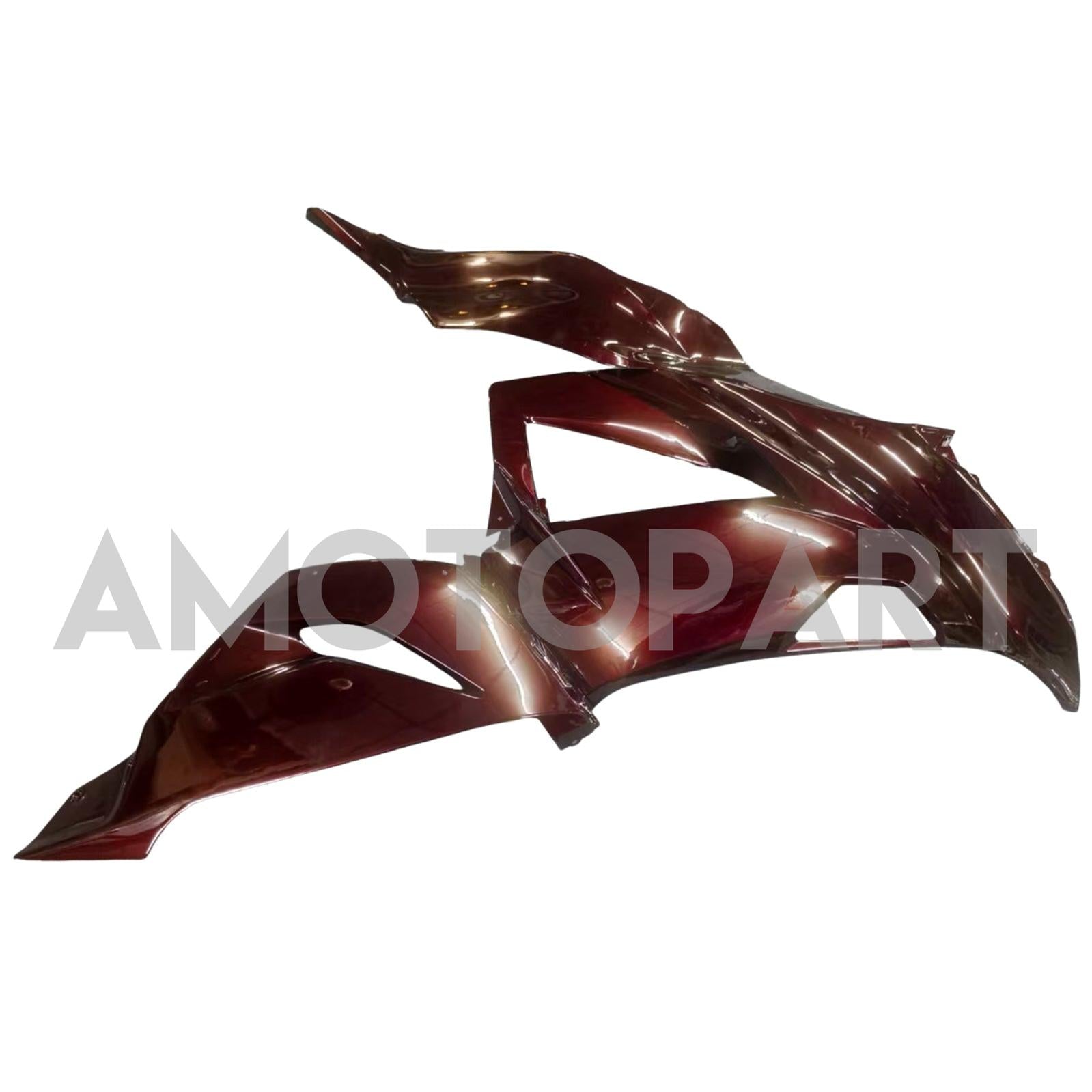 Amotopart 2013-2018 Kawasaki ZX6R 636 Dark Red Fairing Kit