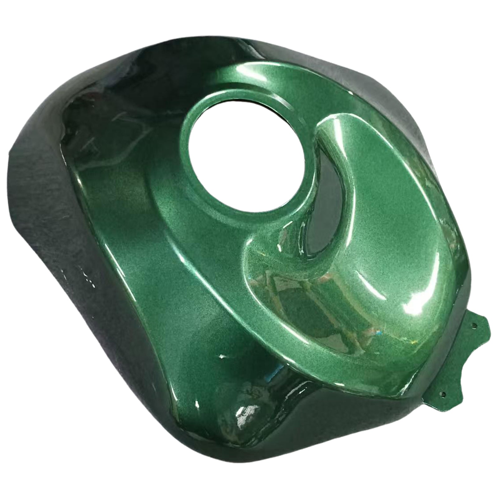 Amotopart 2013-2018 Kawasaki ZX6R 636 Black Green Fairing Kit