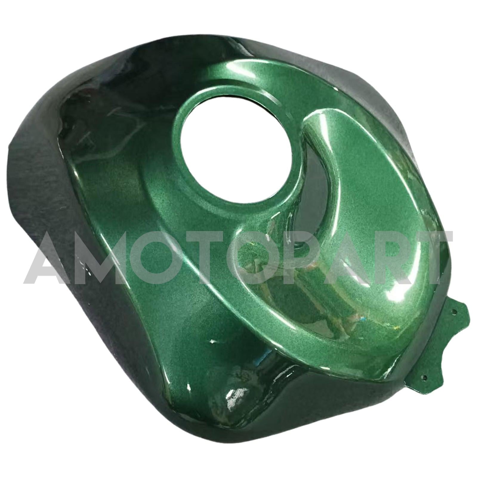 Amotopart 2013-2018 Kawasaki ZX6R 636 Black Green Fairing Kit