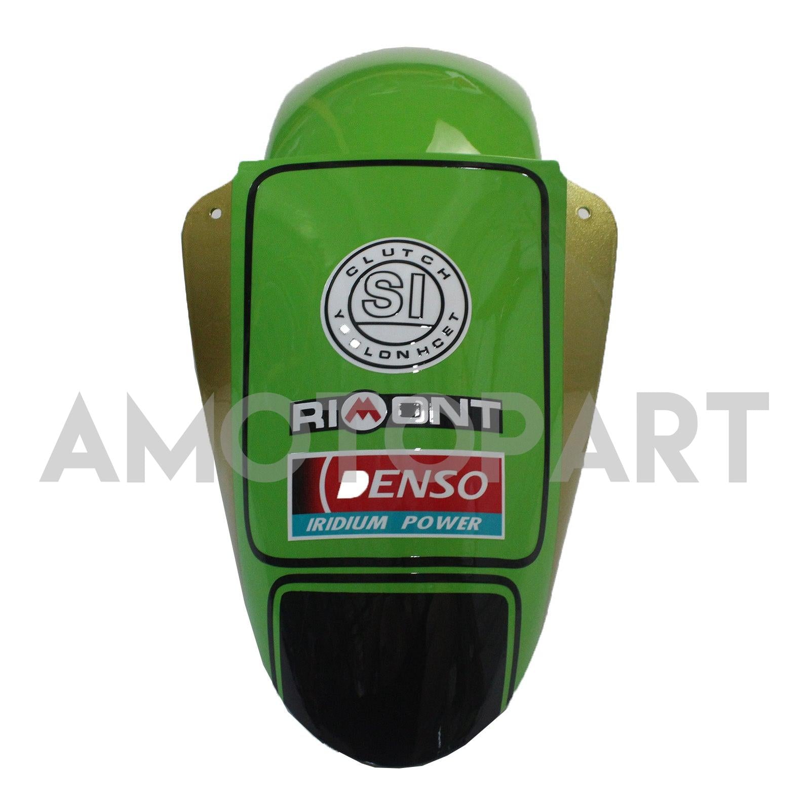 Amotopart Kawasaki ZX9R 2000-2001 Green Black Fairing Kit