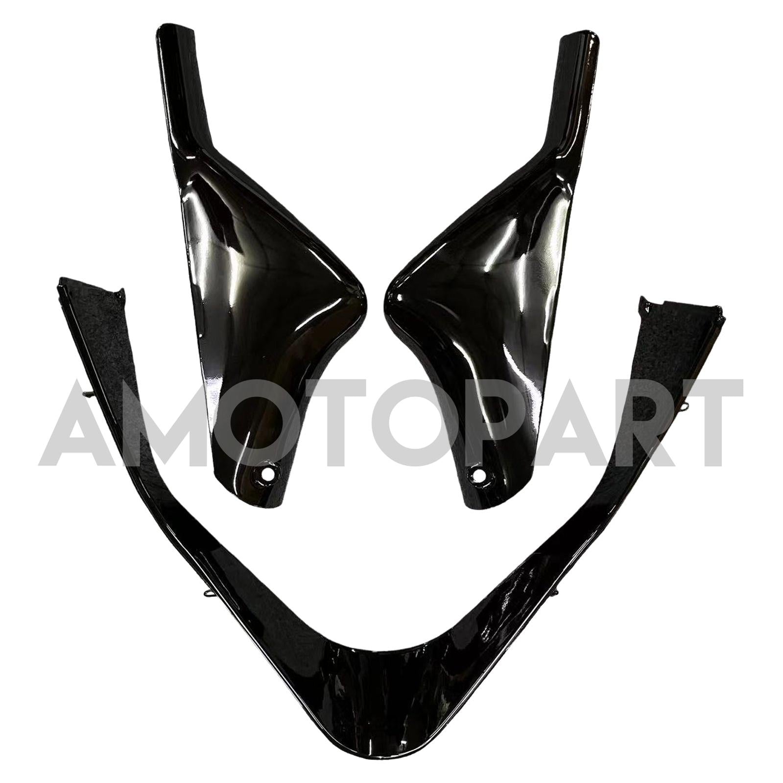 Amotopart Kawasaki ZX9R 2000-2001 Black Blue Fairing Kit
