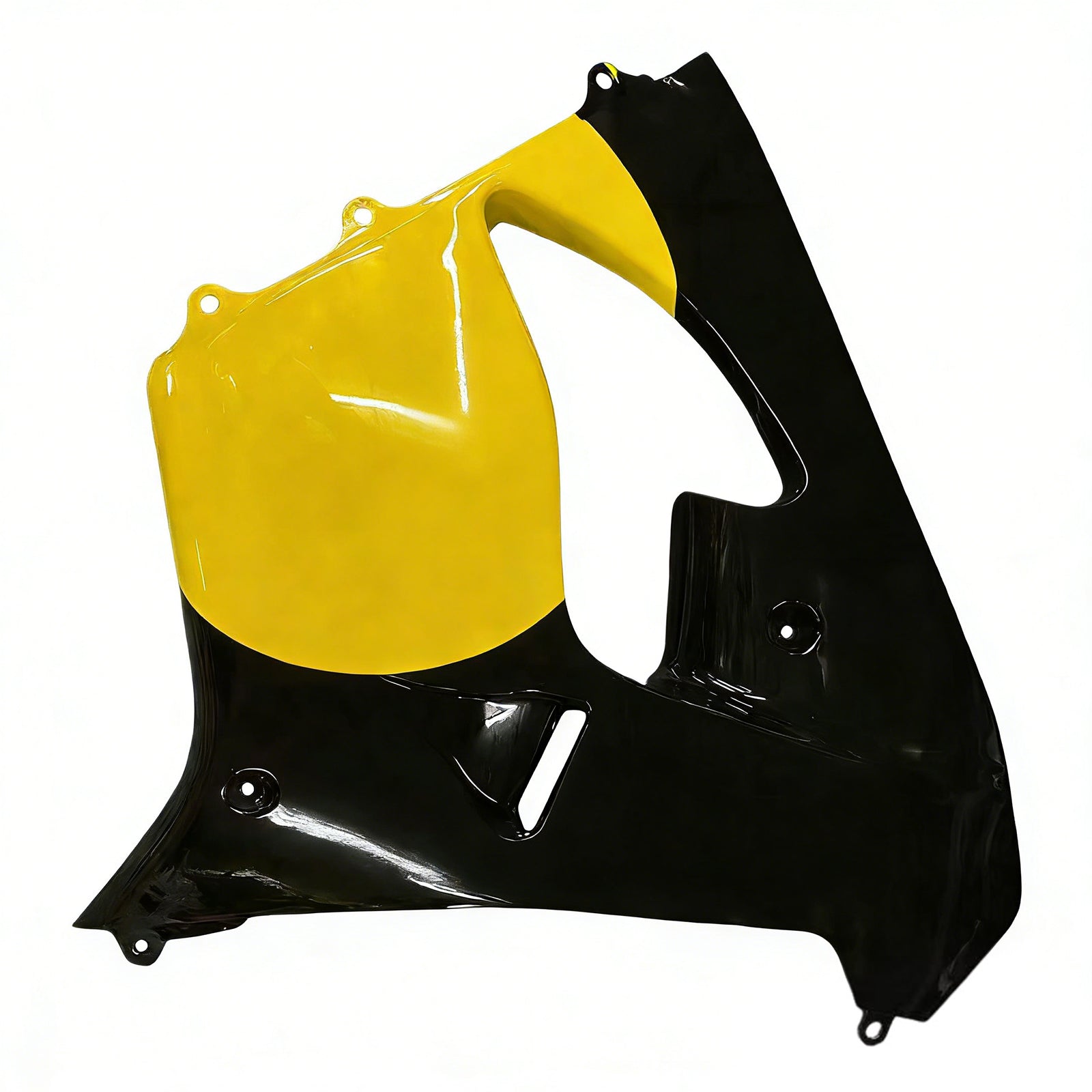 Amotopart 2000-2001 Kawasaki ZX9R White Black Yellow Fairing Kit