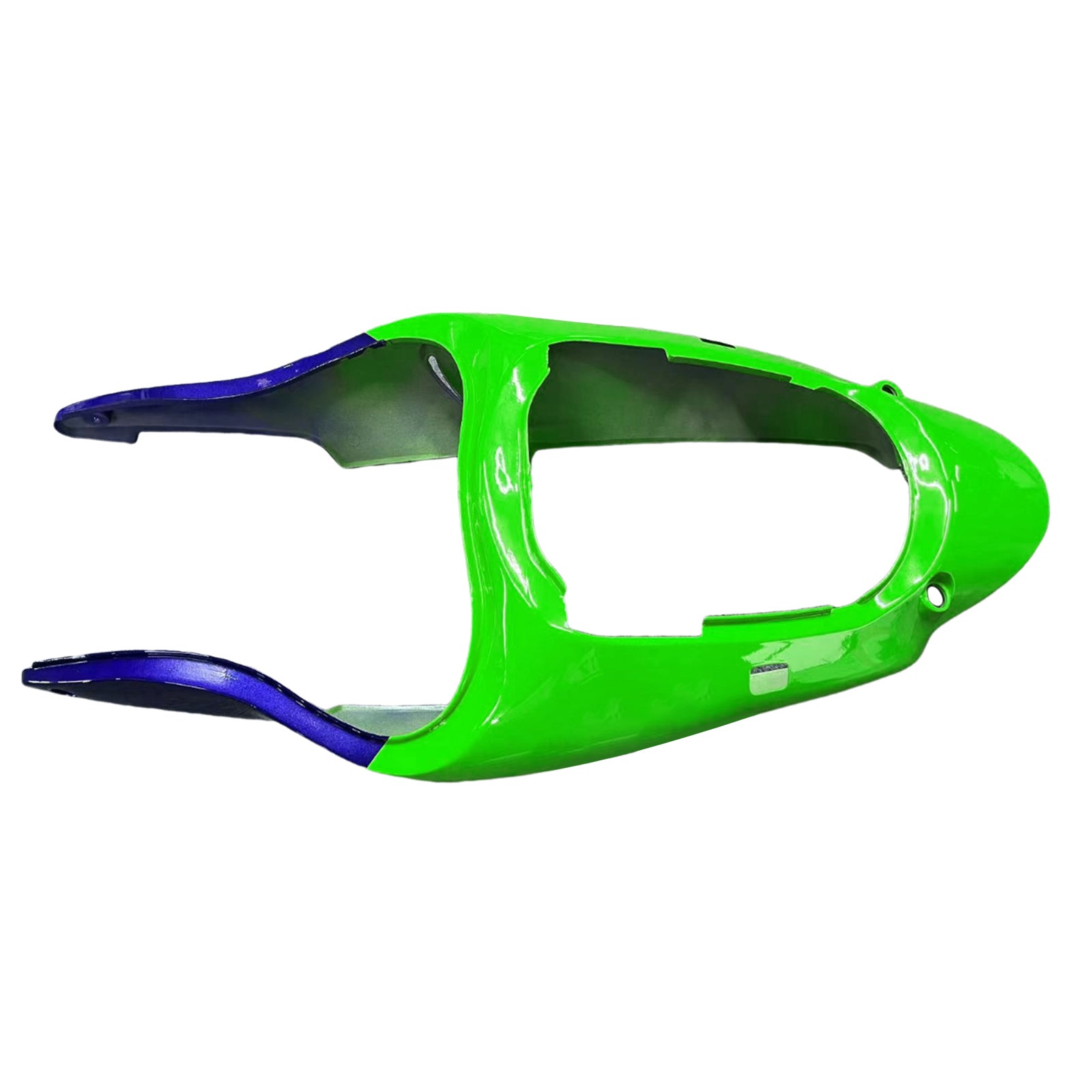 Amotopart Kawasaki ZX9R 2000-2001 Black Green Fairing Kit