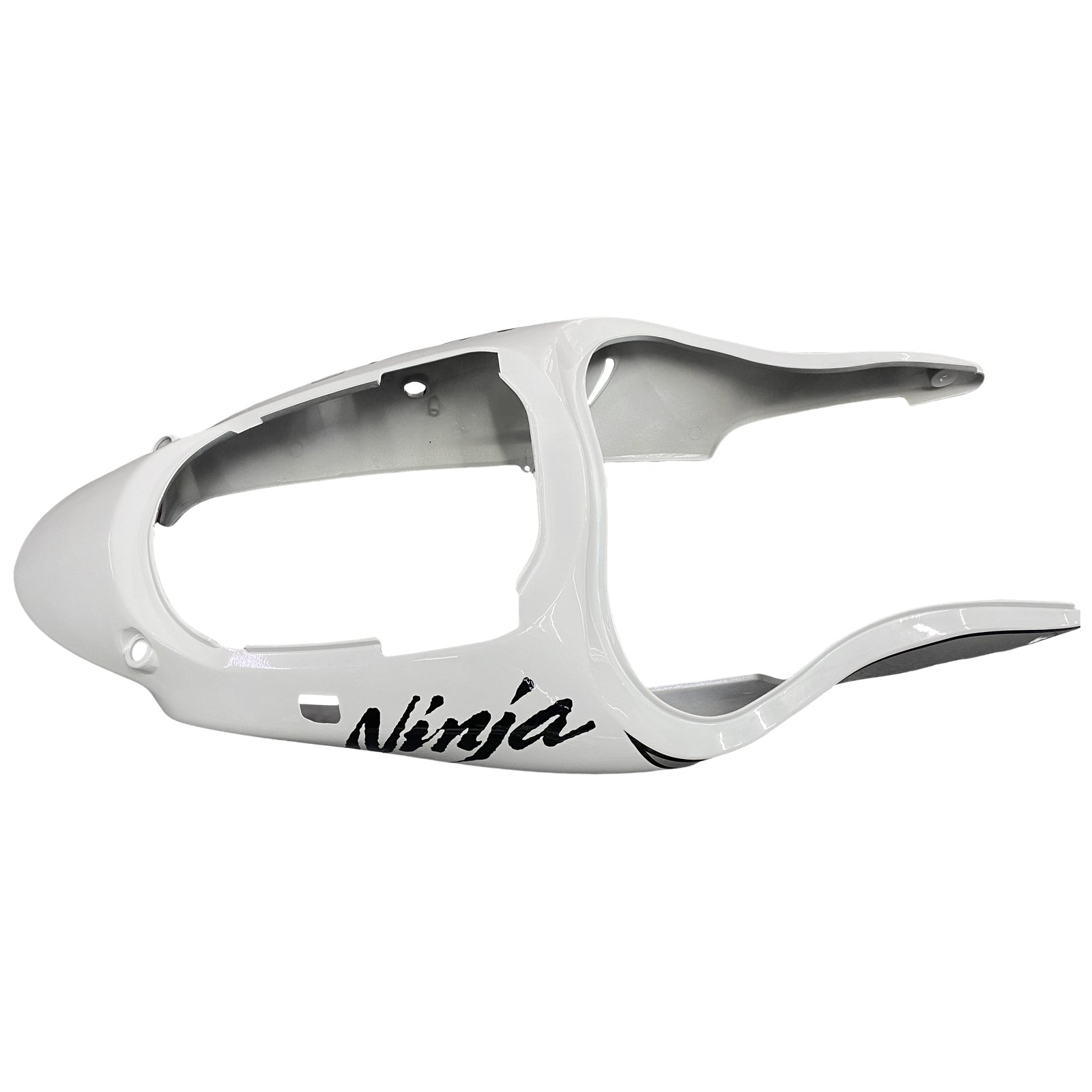 Amotopart Kawasaki ZX9R 2000-2001 Silver White Fairing Kit