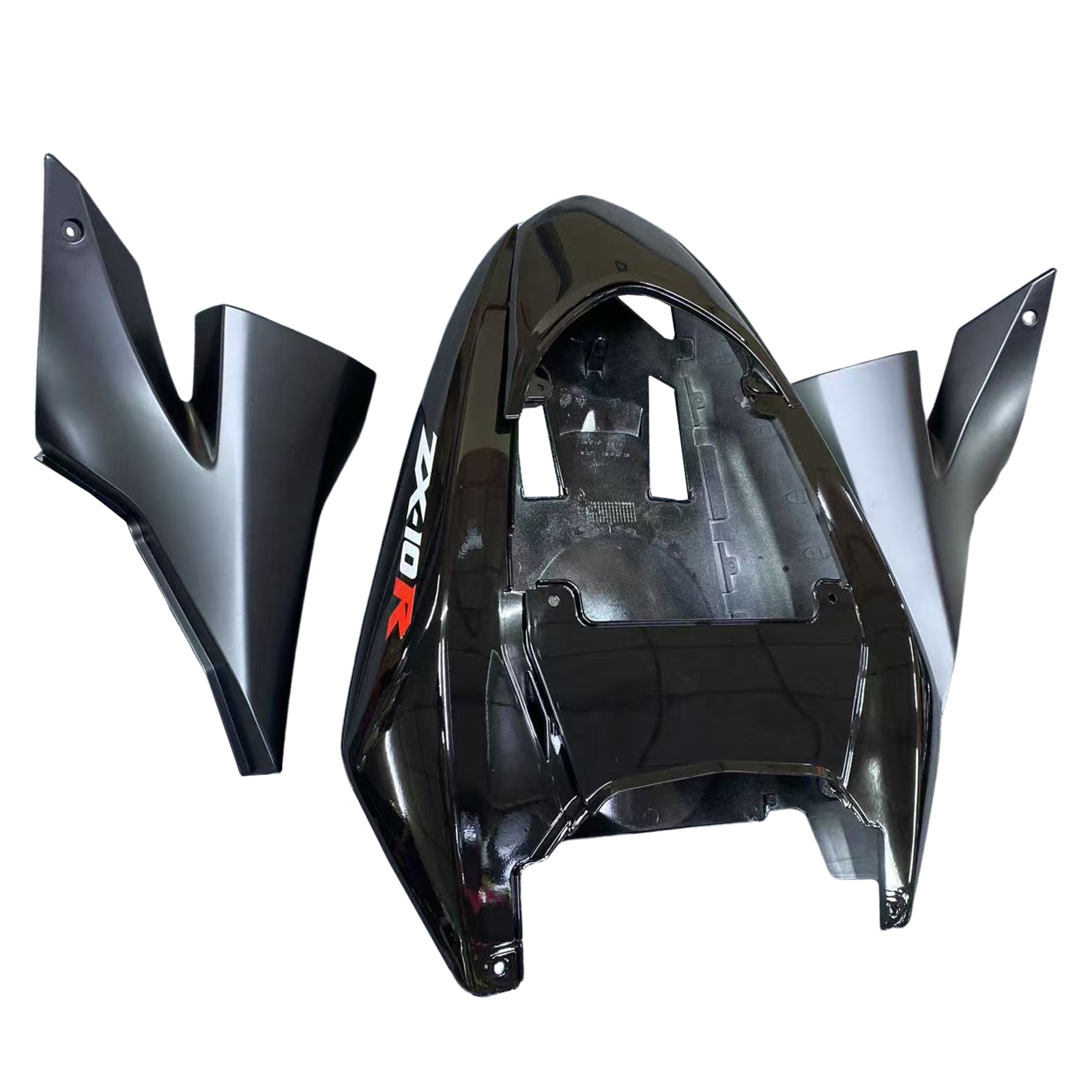 Amotopart 2004-2005 Kawasaki ZX10R Gloss&Matte Black Fairing Kit