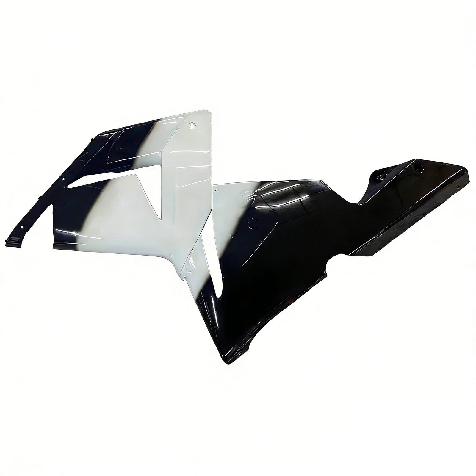 Amotopart 2004-2005 Kawasaki ZX10R White&Black Fairing Kit
