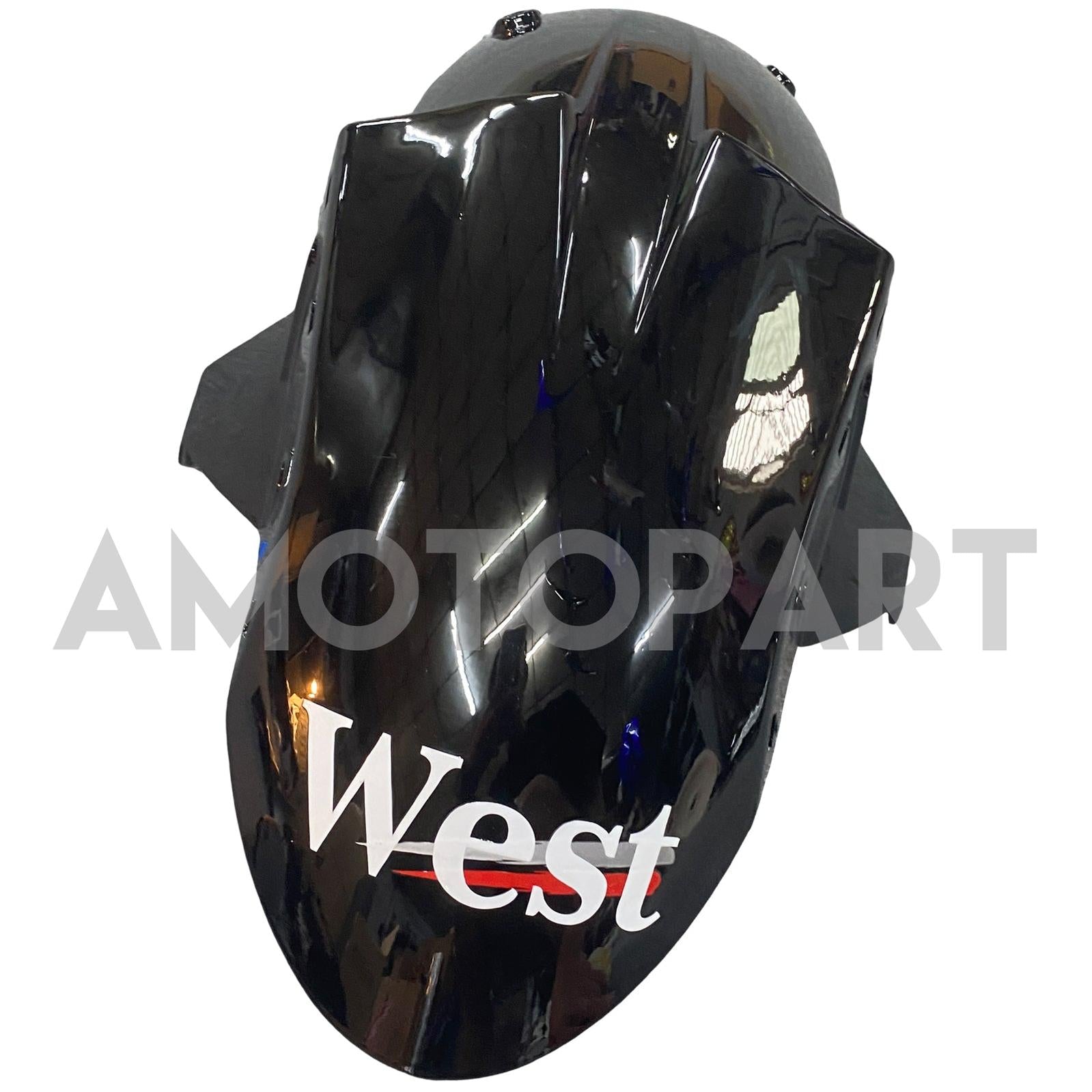 Amotopart 2004-2005 Kawasaki ZX10R bianco e nero con kit carenatura logo