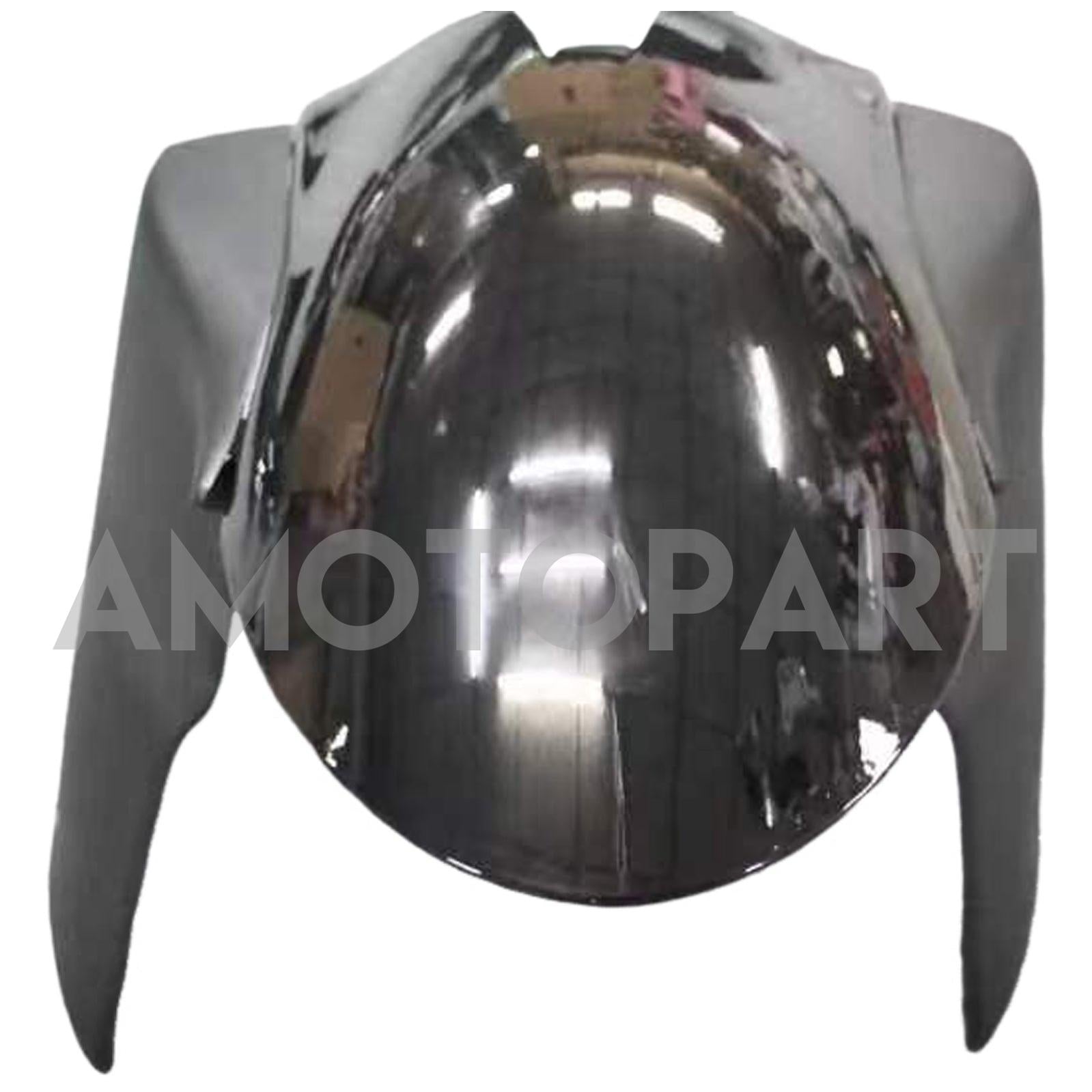 Amotopart 2004-2005 Kawasaki ZX10R Black & White Fairing Kit