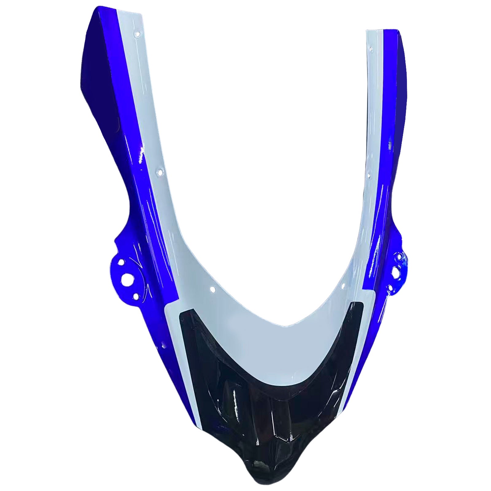 Amotopart 2004-2005 Kawasaki ZX10R Glossy Blue White Fairing Kit