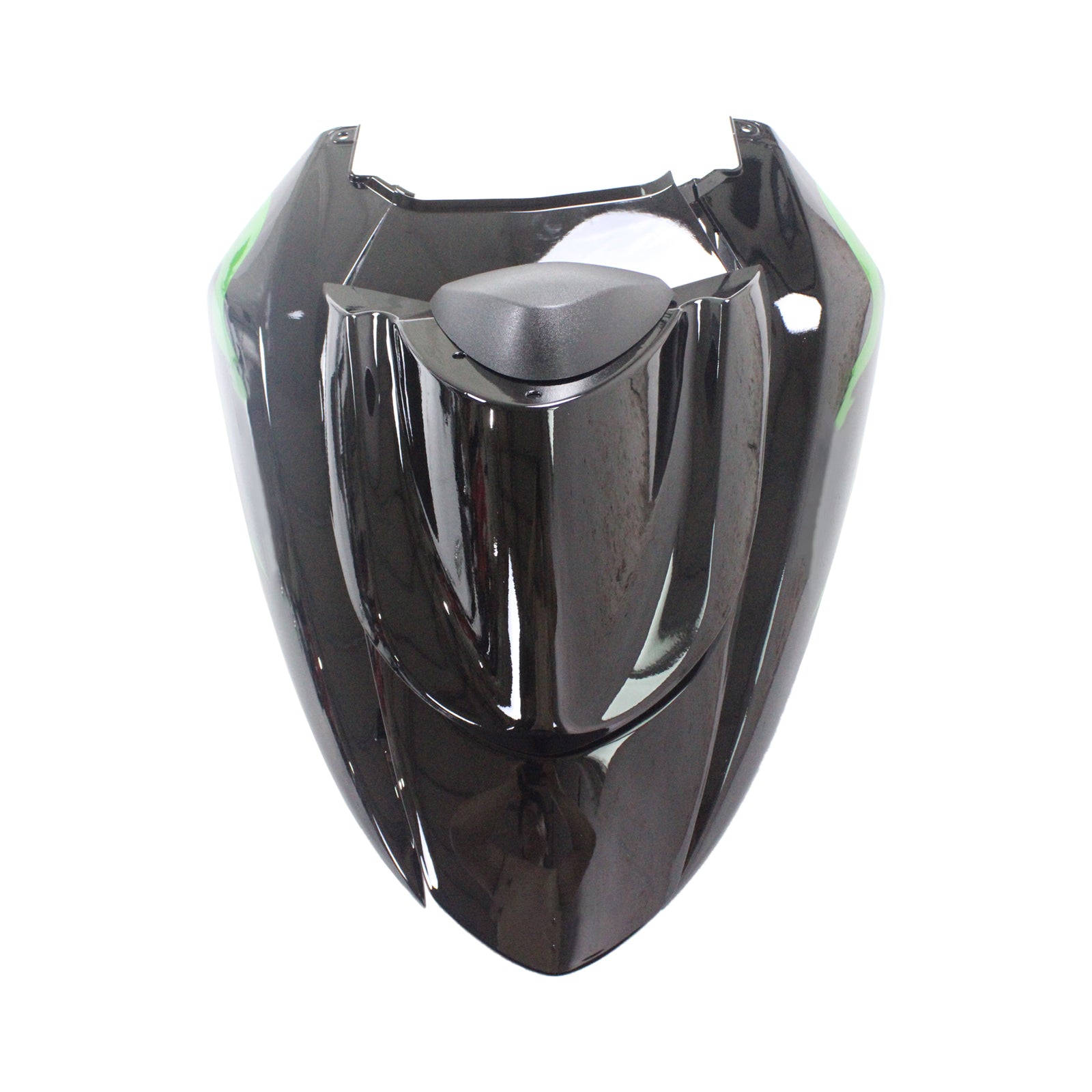 Amotopart Kawasaki 2004–2005 ZX10R Schwarz mit Green Line Verkleidungsset