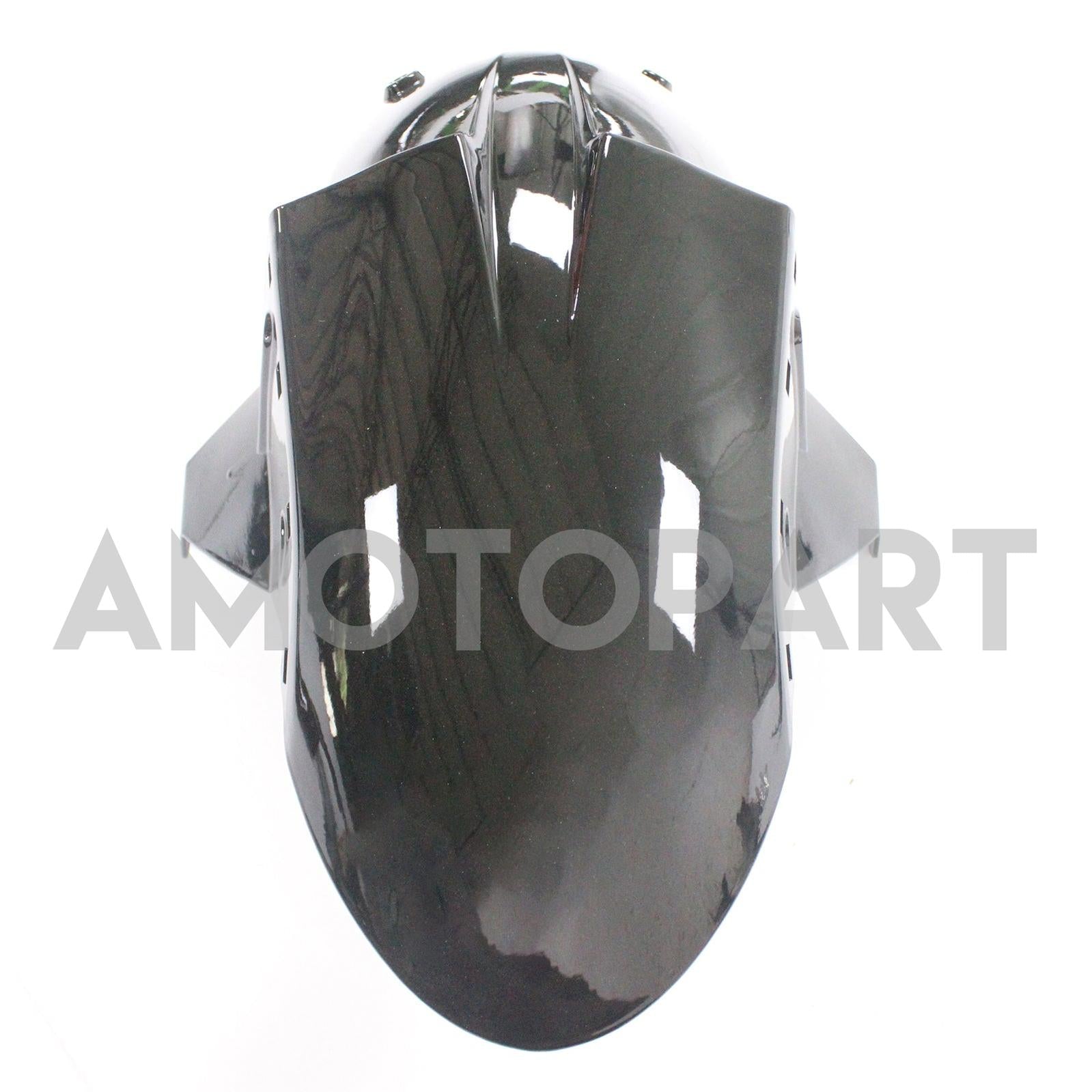 AMOTOTT KAWASAKI 2004-2005 ZX10R BLACK com kit de carenagem de linha verde