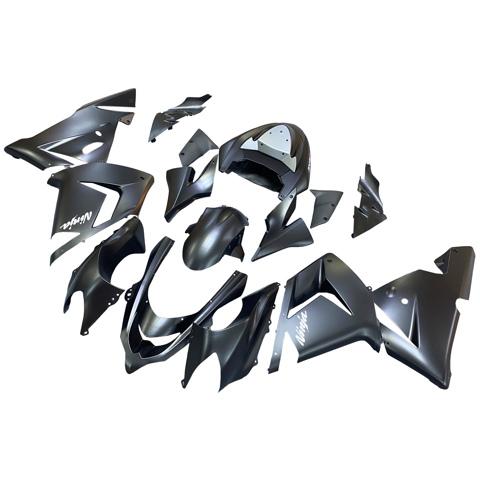 Amotopart Kawasaki 2004-2005 ZX10R mat sort kåbesæt