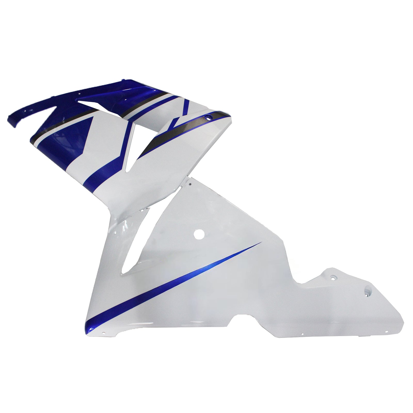 Amotopart Kawasaki 2004-2005 ZX10R Black White Fairing Kit