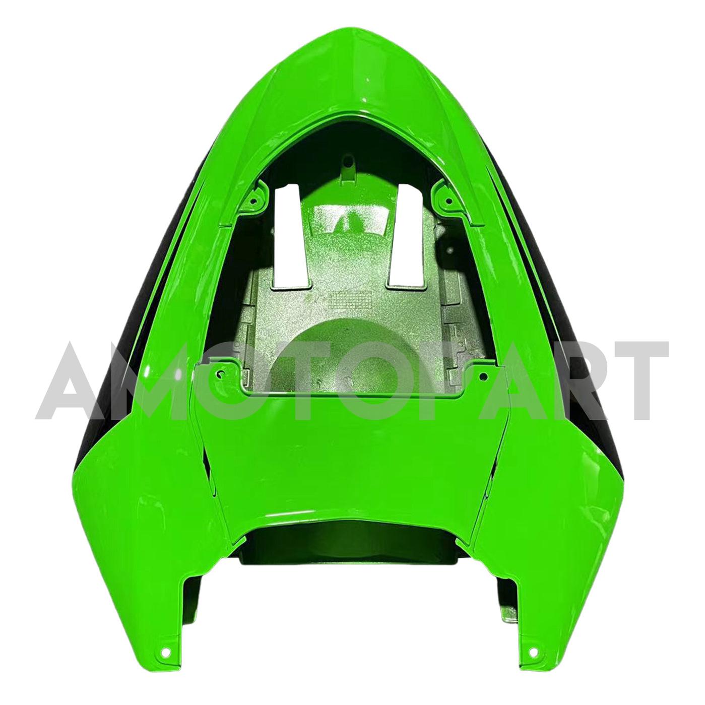 Amotopart Kawasaki 2004-2005 ZX10R Kit de carenagem preta verde