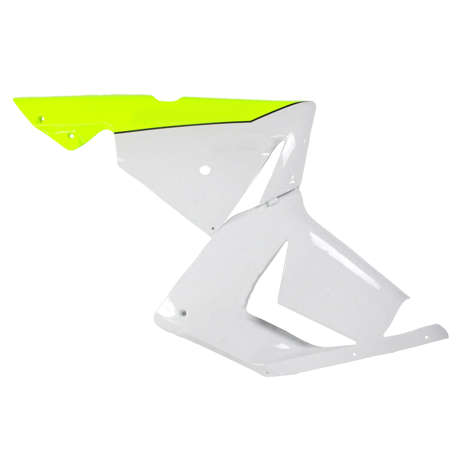 Amotopart Kawasaki 2004-2005 ZX10R White Yellow Fairing Kit