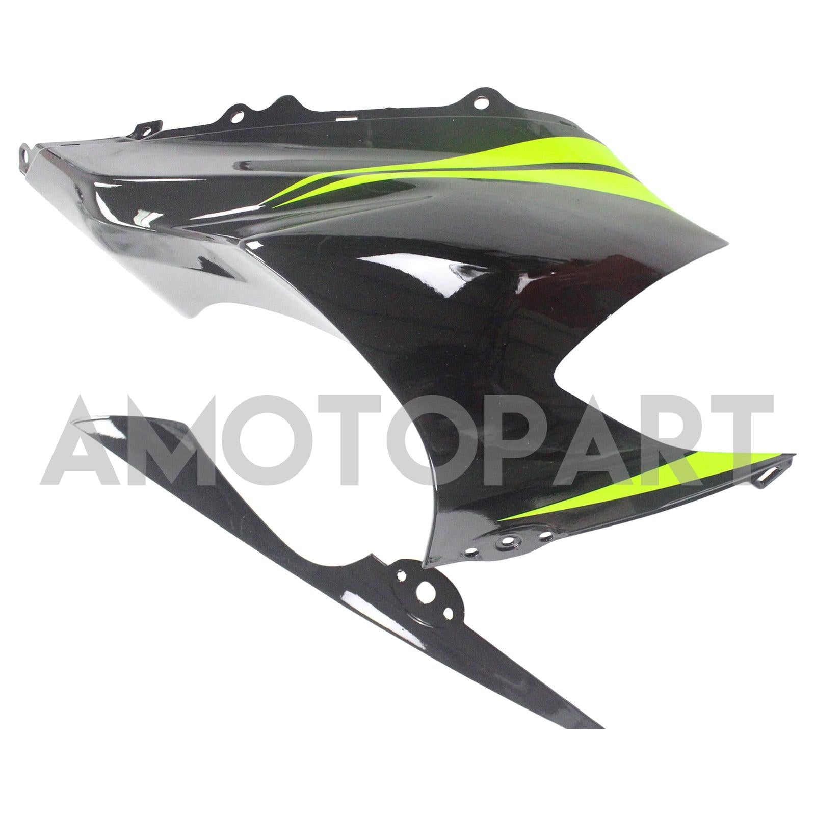 Amotopart Kawasaki 2004-2005 ZX10R White Yellow Fairing Kit