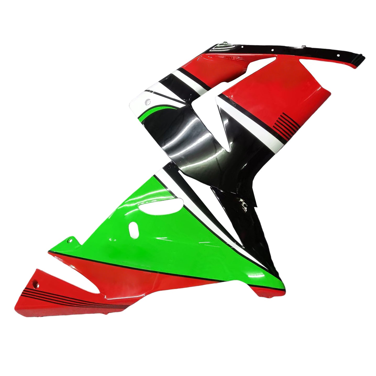 Amotopart 2004-2005 ZX10R Kawasaki Green&Red Fairing Kit