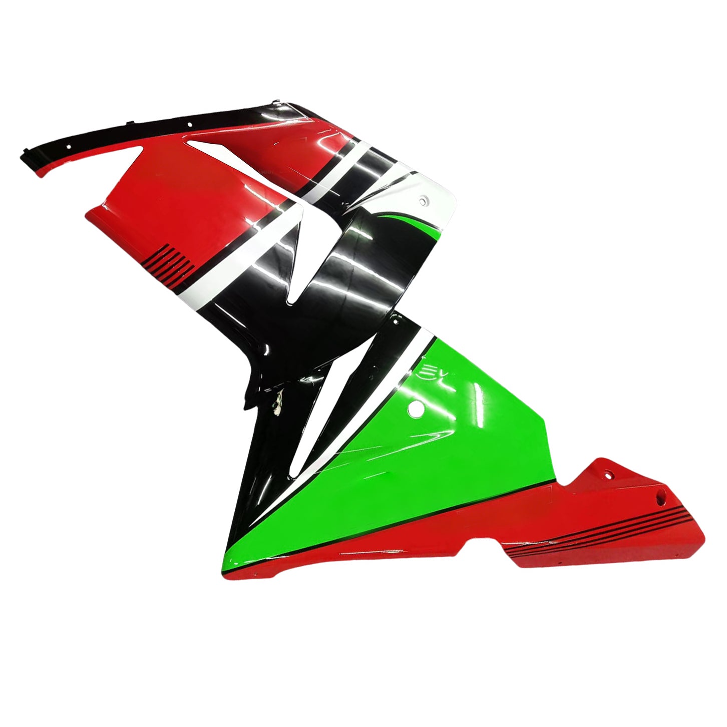 Amotopart 2004-2005 ZX10R Kawasaki Green&Red Fairing Kit