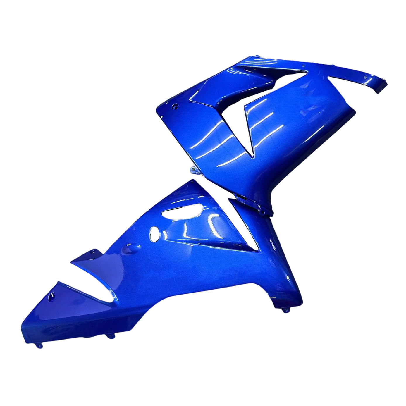 Amotopart 2004-2005 ZX10R Kawasaki Blue Fairing Kit