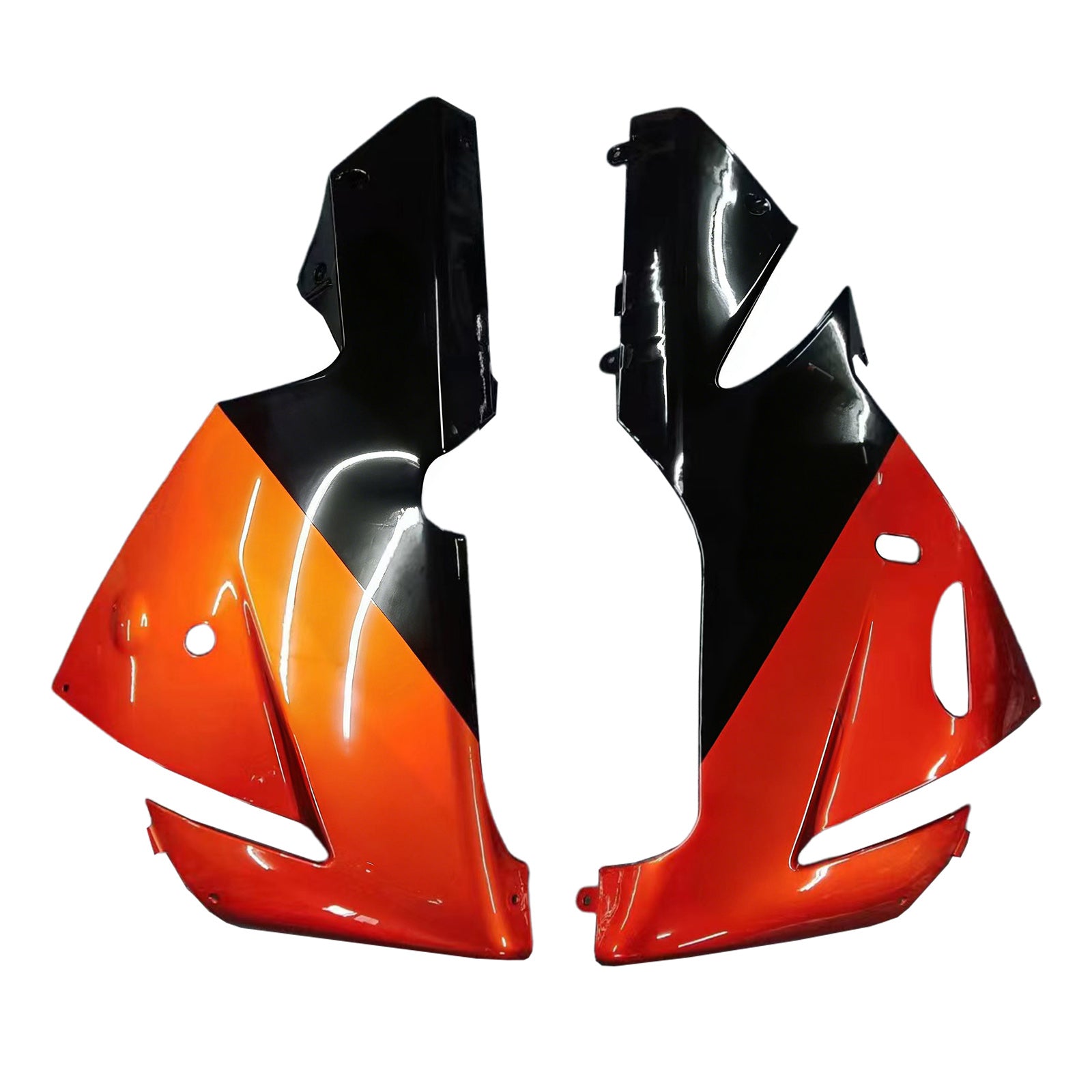 Amotopart 2004-2005 ZX10R Kawasaki Orange&Black Fairing Kit