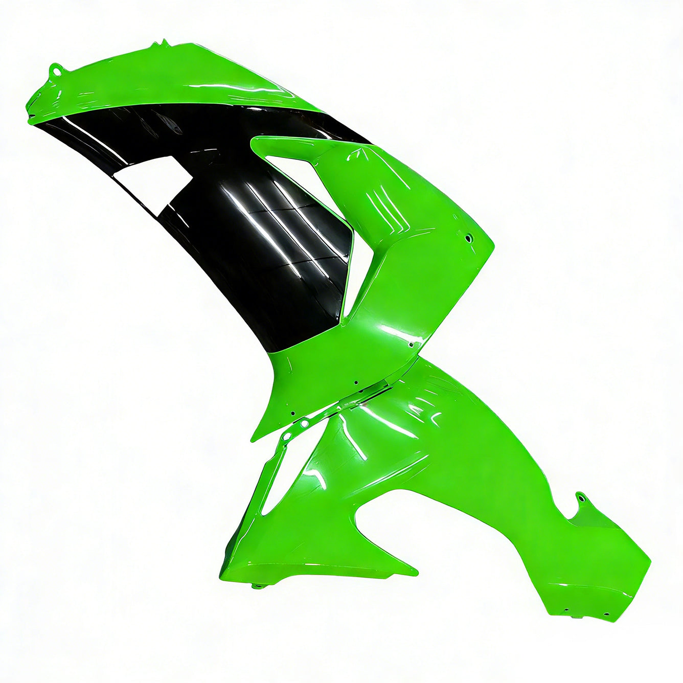 Amotopart 2006-2007 Kawasaki ZX10R Fairing Green Style3 Kit