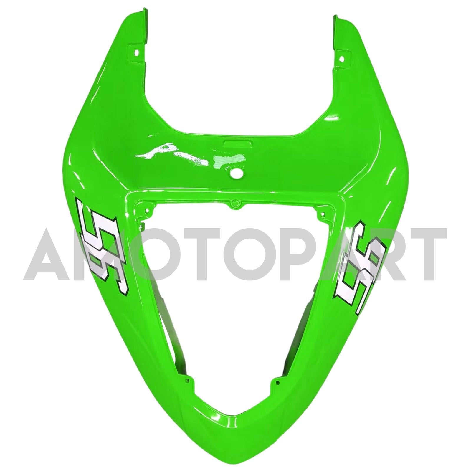 Amotopart 2006-2007 Kawasaki ZX10R Green&Black Fairing Kit