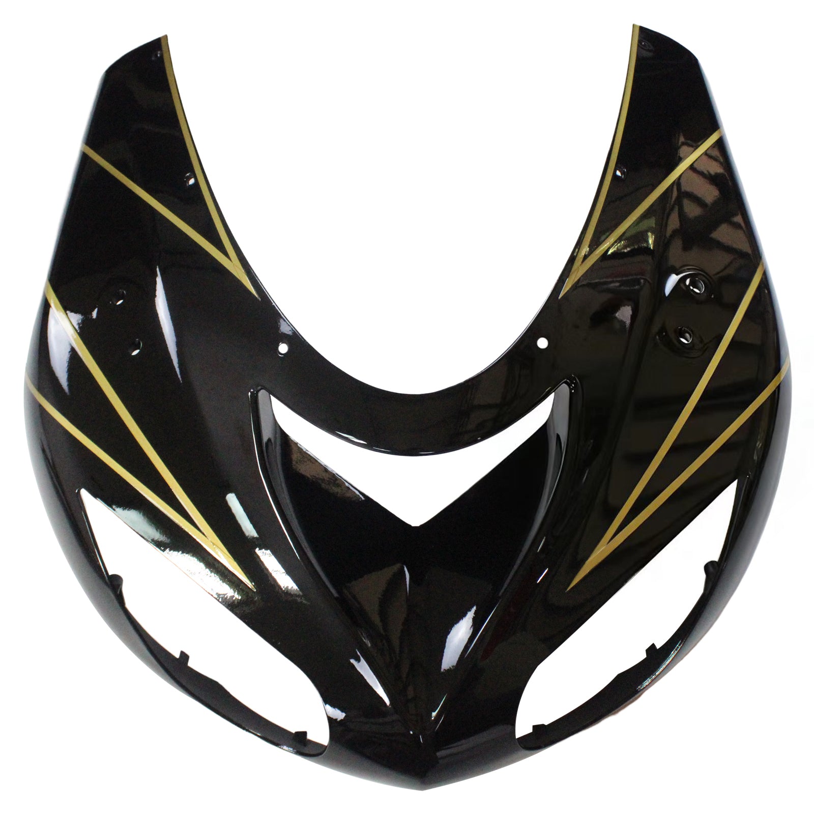 Amotopart Kawasaki ZX10R 2006-2007 Black Fairing Kit